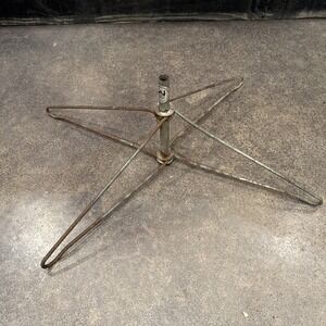 Vintage Metal Christmas Tree Stand Athena Industries